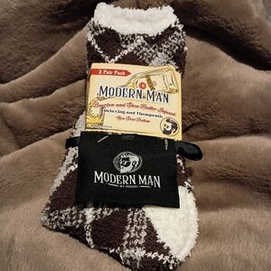 MODERN MAN NON-SKID BOTTOM SOCKS